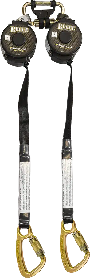 FrenchCreek's Dual Leg Self Retracting Lifeline With Carabiners