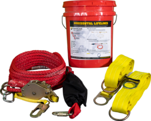 RHLD-60 Synthetic Rope Horizontal Lifeline System