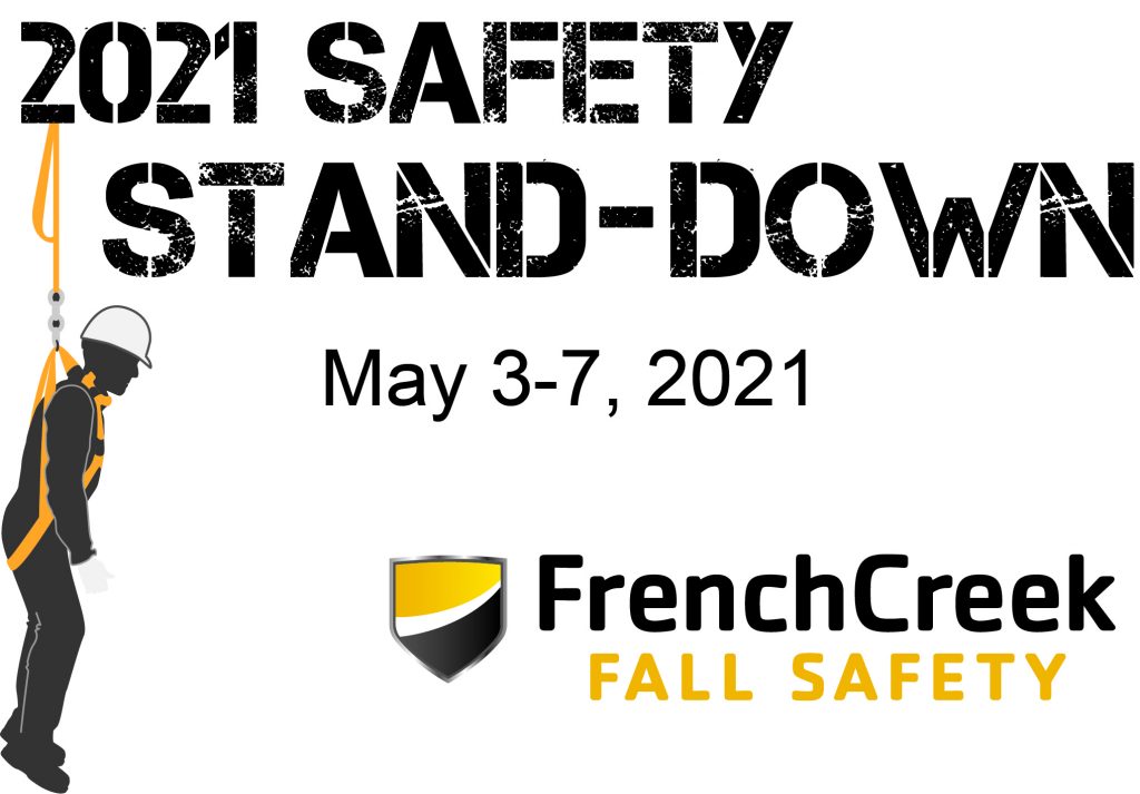FrenchCreek raises awareness for fall hazards in the workplace during 2021 Safety Stand Down. 