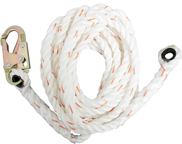 Lifeline rope - 411-100 Rope Lifeline - FrenchCreek Fall Safety - Roofing