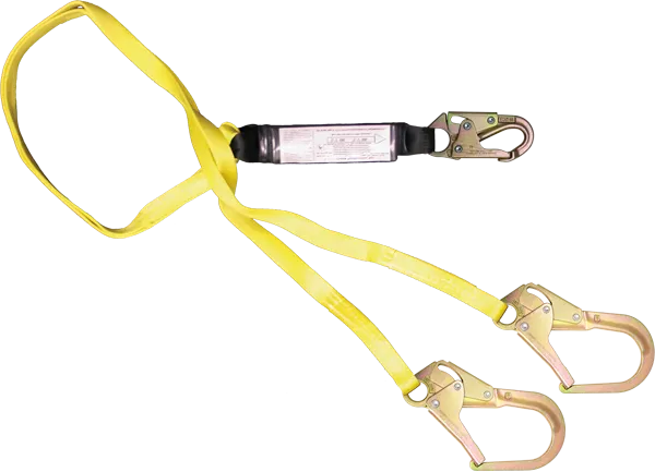444A Shock Absorbing Web Lanyard - FrenchCreek Fall Safety