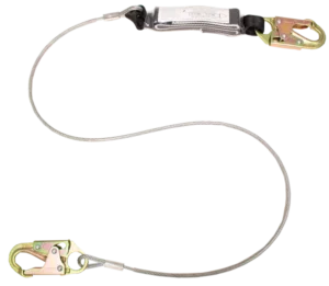 470A Wire Rope Shock Absorbing Lanyard