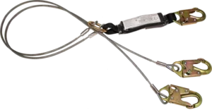 480AK Wire Rope Shock Absorbing Lanyard