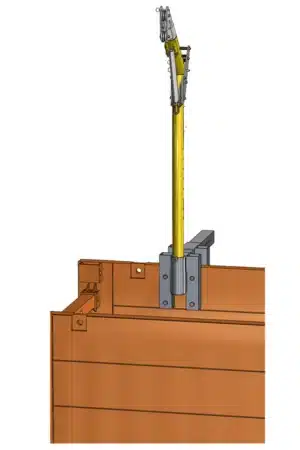 FrenchCreek Fall Safety PD11 adjustable barrel mount Diagram 1