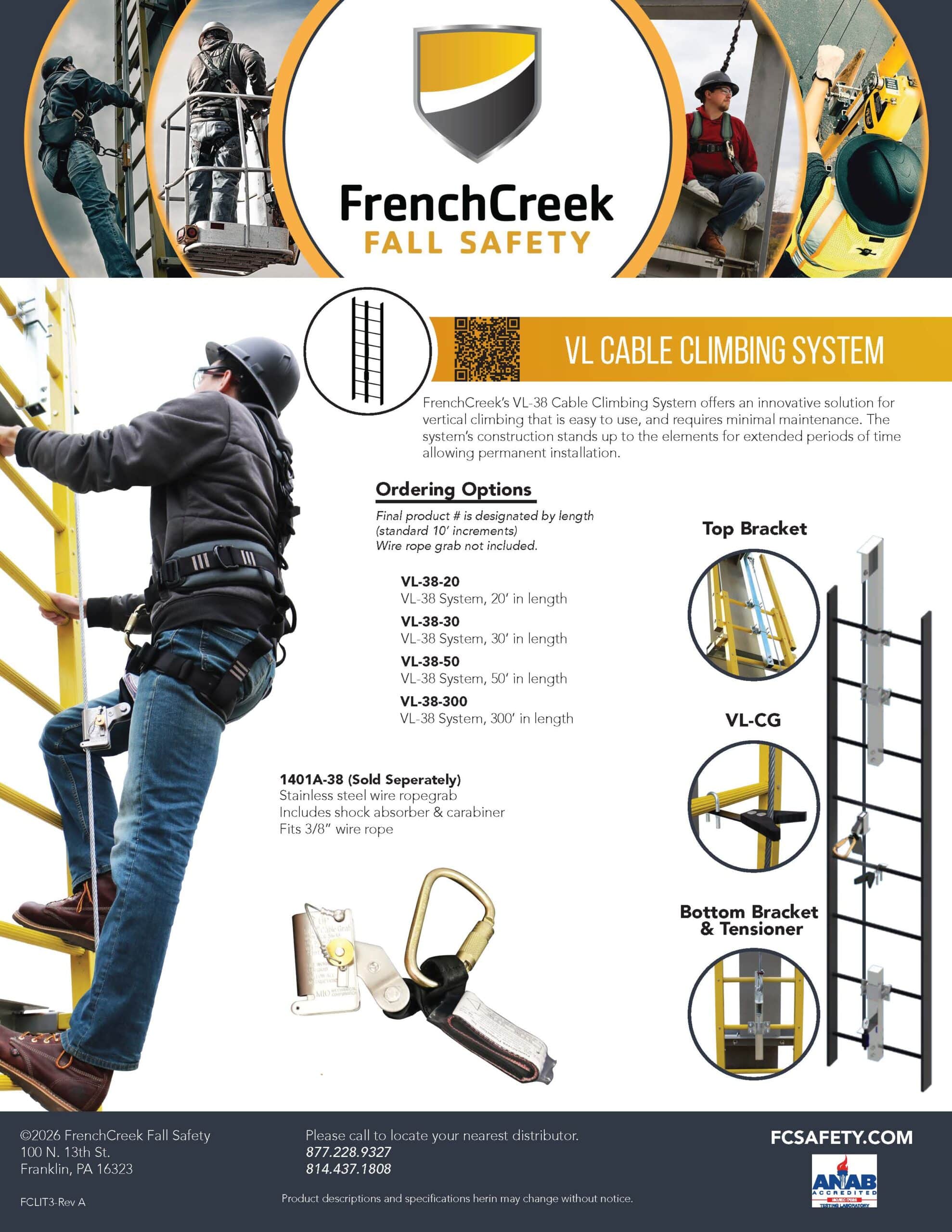 Flyer Protection Machine Fall Protection Flyers - FrenchCreek Fall Safety