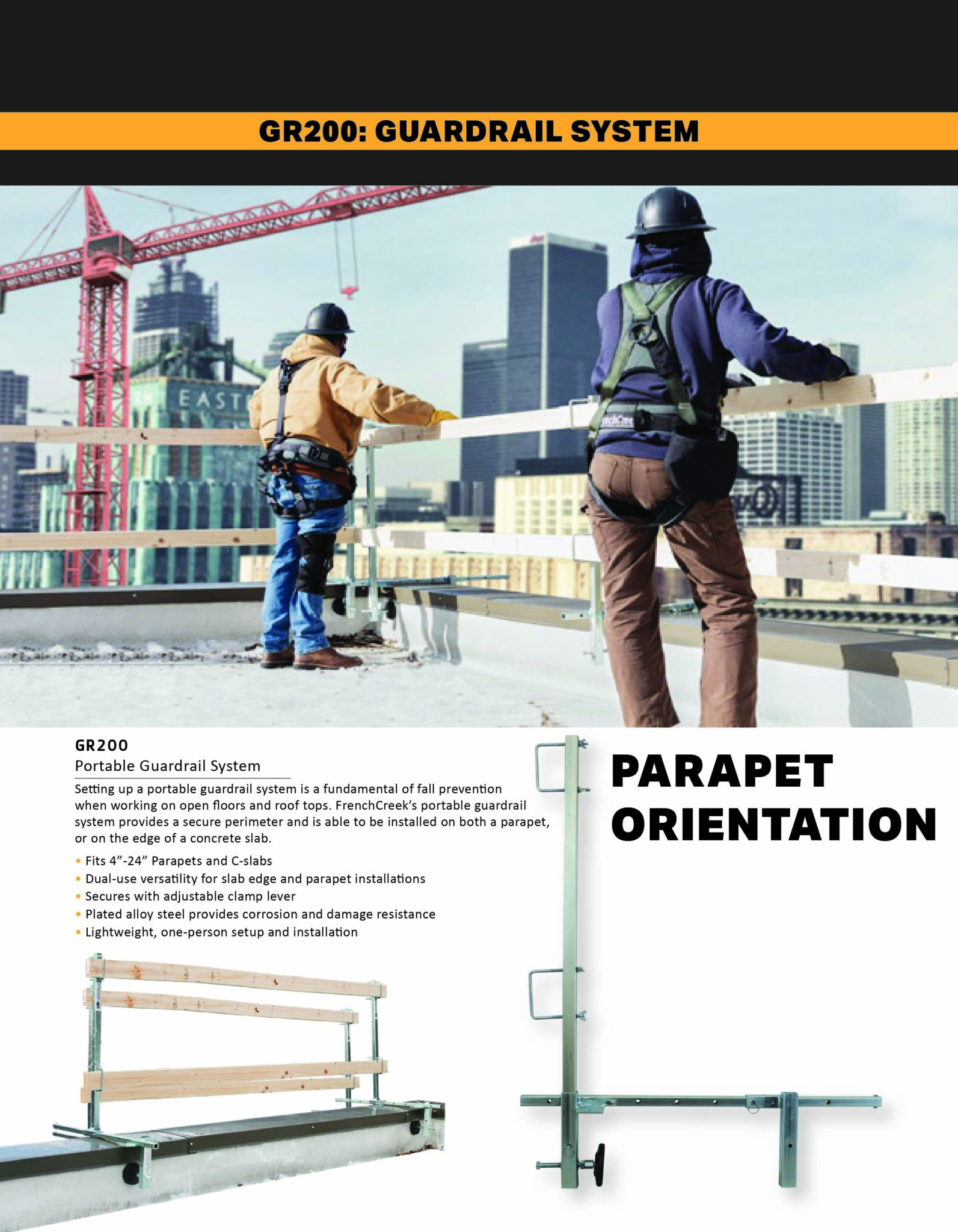Flyer Protection Machine Fall Protection Flyers - FrenchCreek Fall Safety