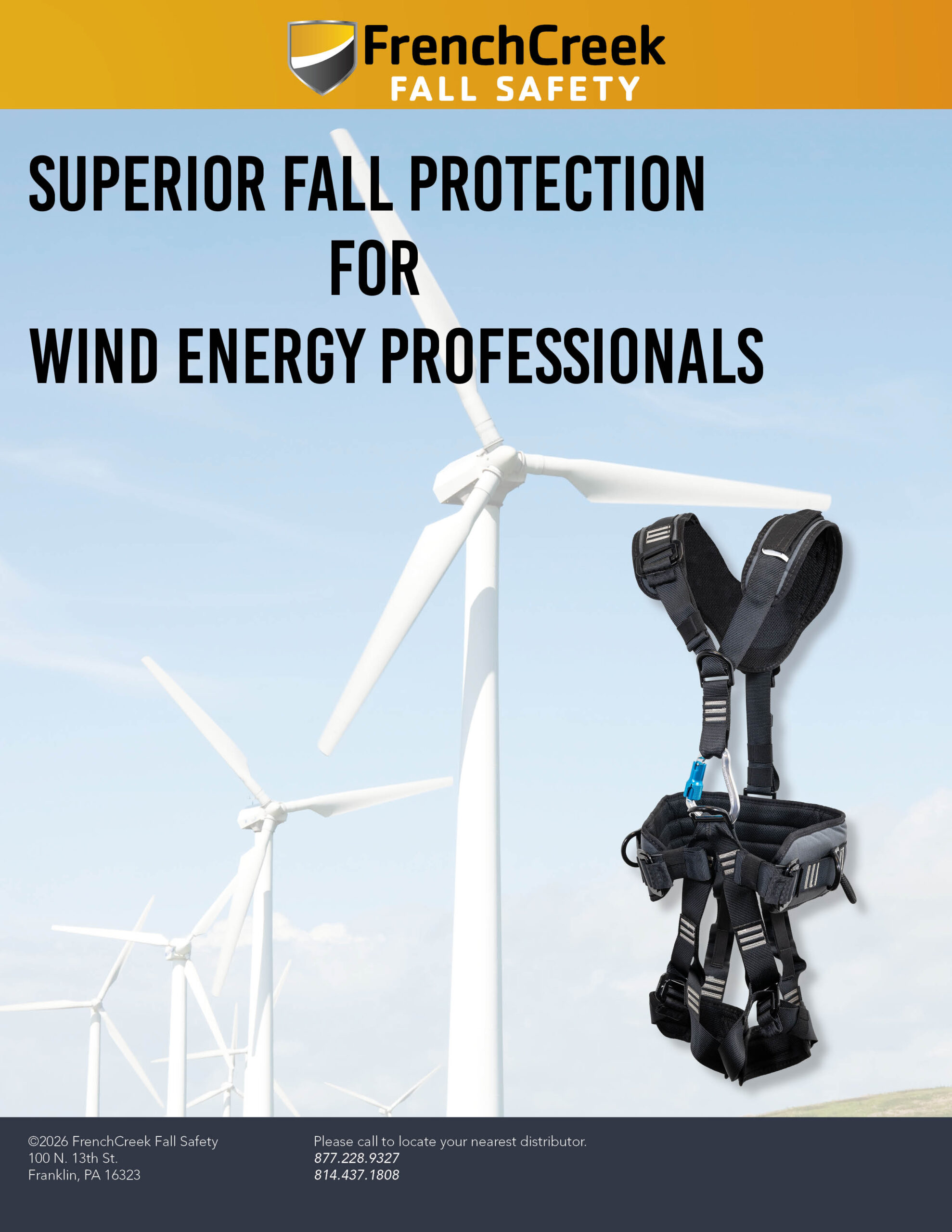 Flyer Protection Machine Fall Protection Flyers - FrenchCreek Fall Safety